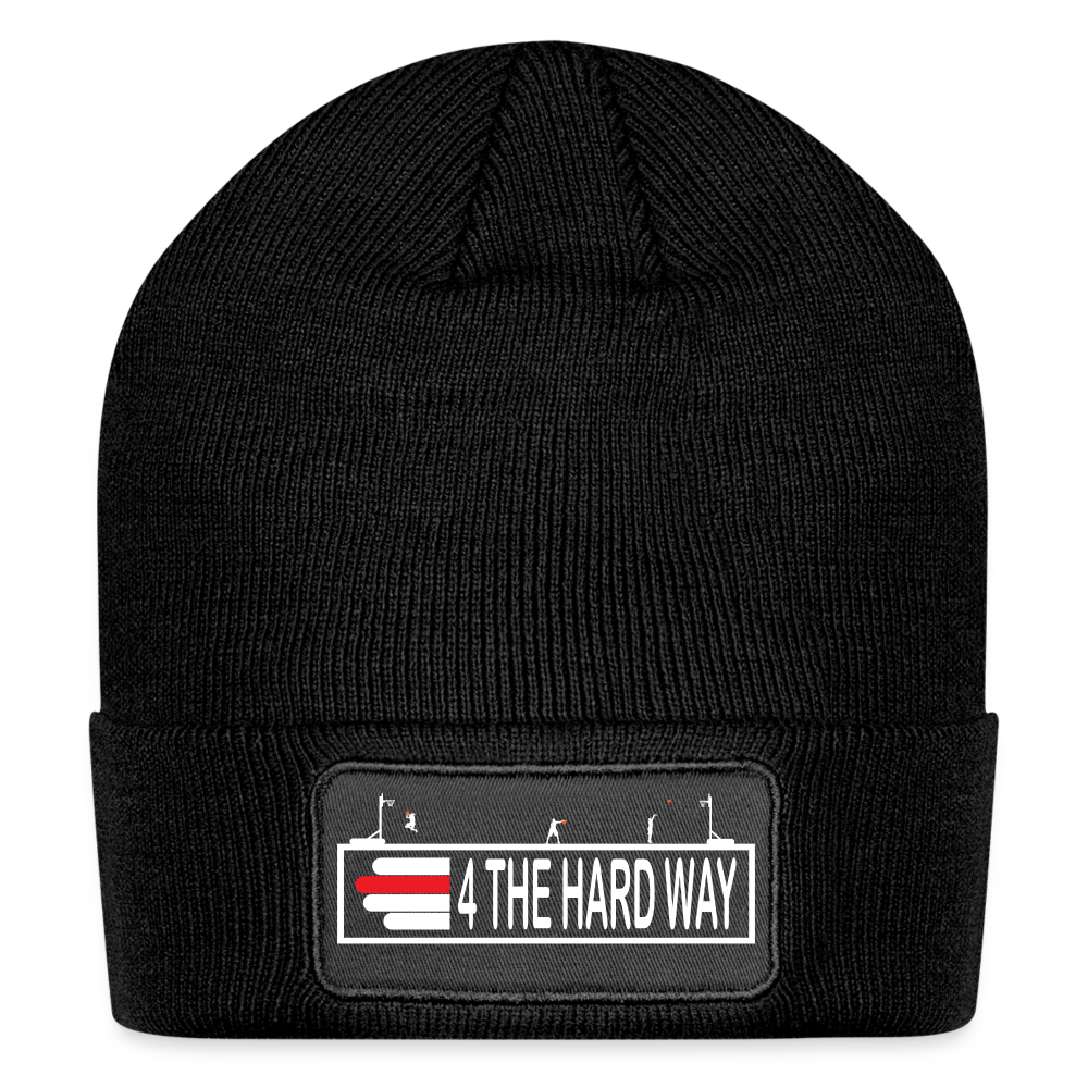 Patch Beanie - black