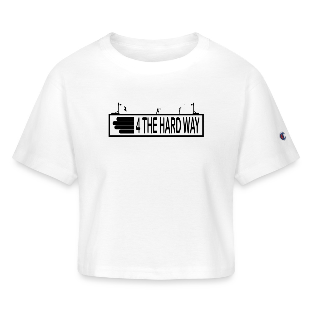 Champion Women’s Cropped T-Shirt - white