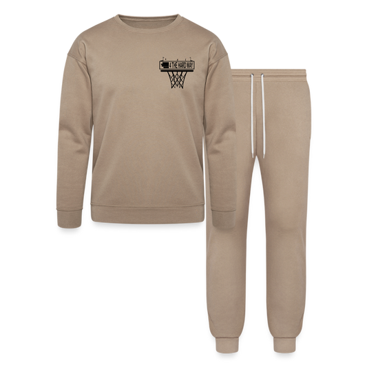 Bella + Canvas Unisex "Get In The Gym" Set - tan