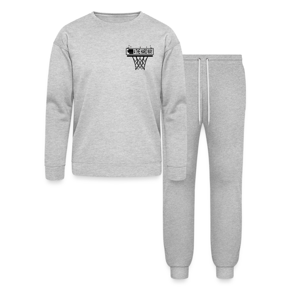 Bella + Canvas Unisex "Get In The Gym" Set - heather gray